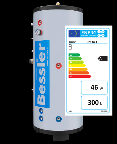 Zasobnik CWU 300l z pojedynczą wężownicą ze stali nierdzewnej, idealny do pompy ciepła lub kolektora słonecznego, wbudowana grzałka Elektryczna 3kW.png