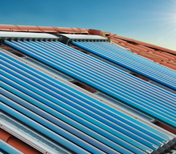 Kolektor słoneczny przepływowy do ogrzewania zasobnika cwu, basenu, jacuzzi 